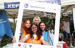 Rektör Özkan, öğrenci toplulukları tanıtım...