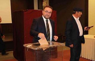 Rize Ticaret Borsası’nda Başkan Mehmet Erdoğan...