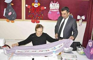 Safranbolu’da üreten eller mutlu yüzler