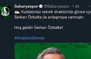 Sakaryaspor’un yeni teknik direktörü belli oldu