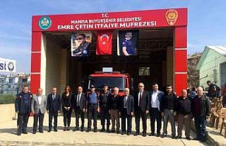 Salihli’de genç itfaiyeci Emre Çetin dualarla...