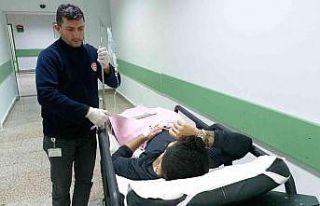 Samsun’da bıçaklı saldırıya uğrayan bir kişi...