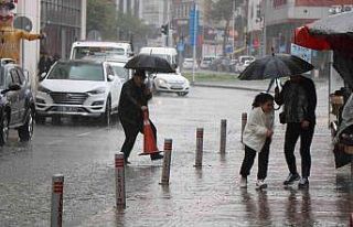 Samsun’da sağanak