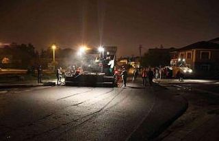 Sancaklar kavşağı gece düzenlendi