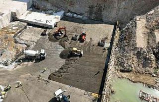 Sarıçay Barajı’nda sıyırma kazısı tamamlandı