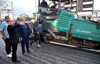 Selçuklu’da asfalt kalitesi artmaya devam ediyor