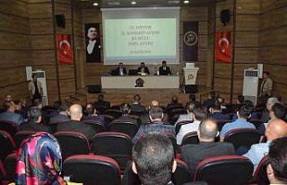 Siirt’te İl Koordinasyon Kurulu toplantısı gerçekleşti