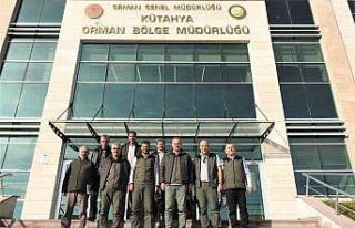 Silvikültür Daire Başkanı Kahraman Temür, Kütahya’da