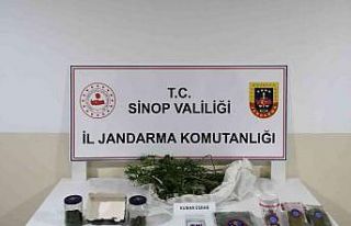 Sinop’ta uyuşturucu madde operasyonu