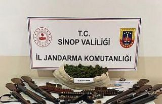 Sinop’ta uyuşturucu operasyonu