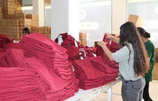 Şırnak’ta üretilen eşofmanlar Avrupa’ya ihraç...