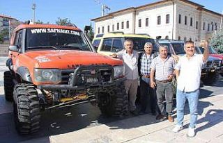 Sivas’ta Off Road araçları sergisine yoğun ilgi