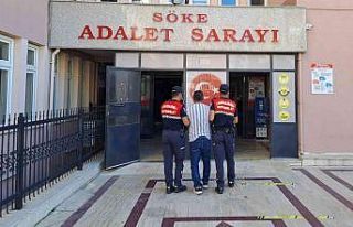 Söke’de 10 yıl kesinleşmiş hapis cezası ile...