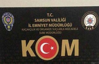 Suç örgütünün firari şüphelisi silah ve uyuşturucuyla...