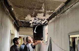 Suluova’da ev yangını