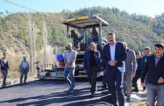 Tarihi Eğrigöz Kalesi’ne giden yolda sona gelindi