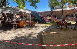 Tarihi Koza Han’da facianın eşiğinden dönüldü