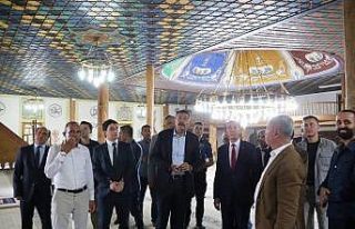 Tarihi Şaphane Koca Seyfullah Camisindeki restorasyon...