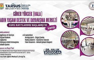 Tarsus’ta kadınlara ücretsiz kurs