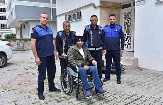 Tekkeköy’de zabıtadan örnek davranış
