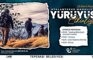 Tepebaşı Belediyesi’nden doğa yürüyüşü