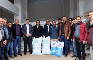 Tercan’da 515 çiftçiye yüzde 75 hibeyle 70 ton...