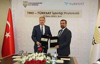 TMO ile Türksat arasında tarımda verimliliği arttıracak...