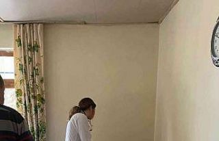 TSM personeli, yatalak hastaları ziyaret etti