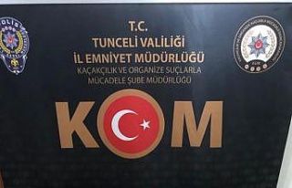 Tunceli’de 160 bin kaçak makaron ele geçirildi