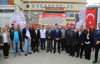 Tunceli’de çiftçilere 521 ton buğday ve arpa...