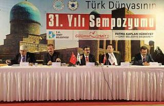 "Türk Dünyasının 31. Yılı Sempozyumu"...