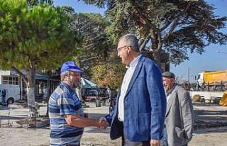 Uluabat Mahallesini rahatlatacak alt geçitte çalışmalar...