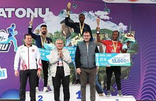 Uluslararası Kayseri Yarı Maratonu tamamlandı