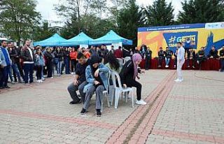 Üniversite öğrencileri bu etkinlikle kaynaşıyor