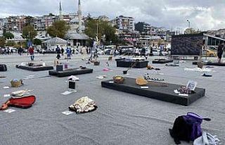 Üsküdar’da ölüm sergisi