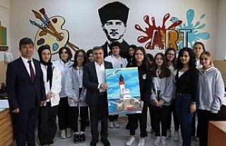 Vali Atay’a özel hediye