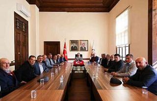 Vali Kızılkaya muhtarlar ile iş birliği içerisinde