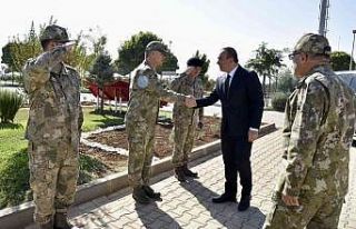 Vali Soytürk’den Kolordu Komutanı Tokel’e ziyaret