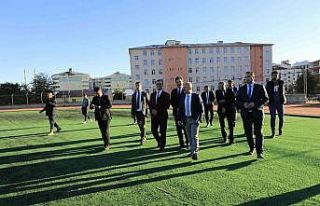 Vali Varol, Ağrı’da yeni semt sahalarının yapılması...