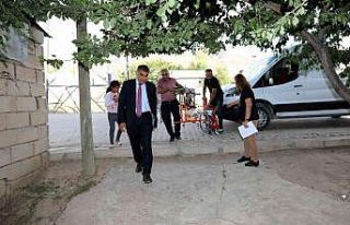 Van Büyükşehir Belediyesi engelli vatandaşların...