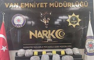 Van’da 30 kilogram uyuşturucu ele geçirildi