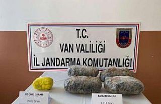 Van’da 6 kilo uyuşturucu ele geçirildi