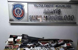 Yalova’daki silah kaçakçılığı operasyonunda...