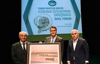 ‘Yaşayan Tarih Hisar İçi Projesi’ne özel ödül