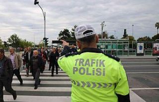 Yayalara trafik ışıkları uygulaması