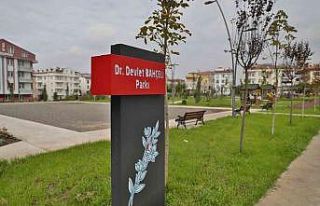 Yeni parklara MHP Genel Başkanı Bahçeli ve Merhum...