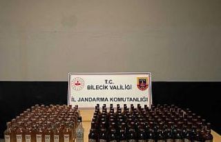 Yeni yıl öncesi kaçak içki operasyonu