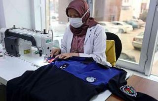 Yenimahalle Belediyesi iş kıyafetlerini kendi üretiyor