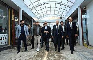 Yenişehir çarşısına konfor geliyor