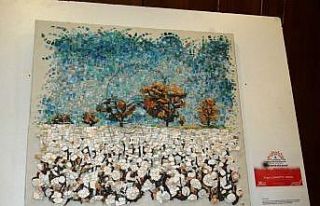 "Yer Demir Gök Bakır" mozaik sergisi